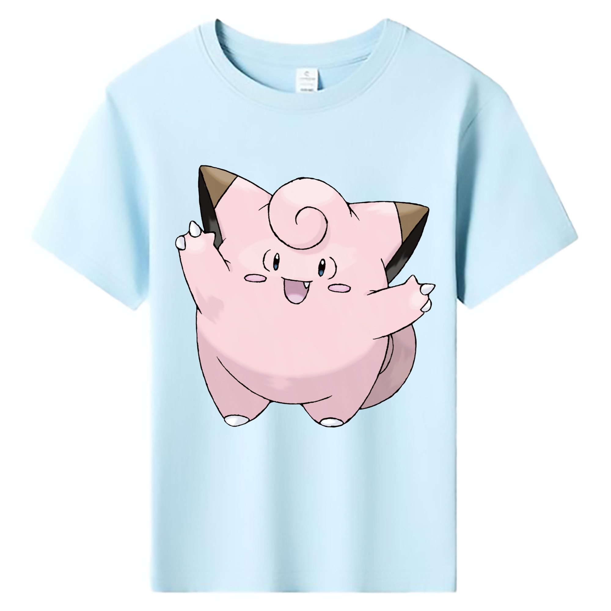 （画像用） ポケットモンスター Pokémon 綿100％キッズTシャツ（フロントプリント）